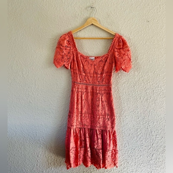 SAYLOR Louisa Lace midi Dress - Picture 1 of 14